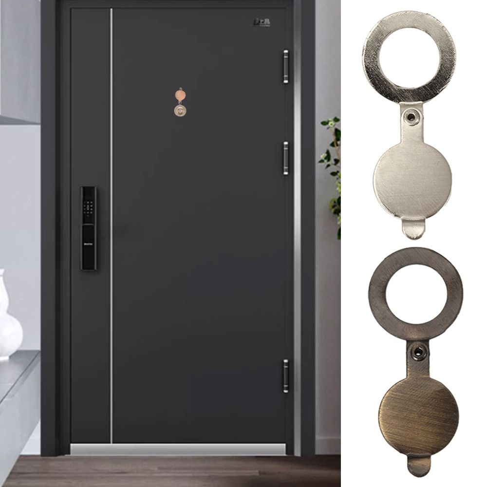 Metalen Deur Kijkers Dekt Veiligheid Privacy Cover Vast Privacy Kijkgaatje Deksel Flip Over Deur Privacy Cover Deur Kijkers