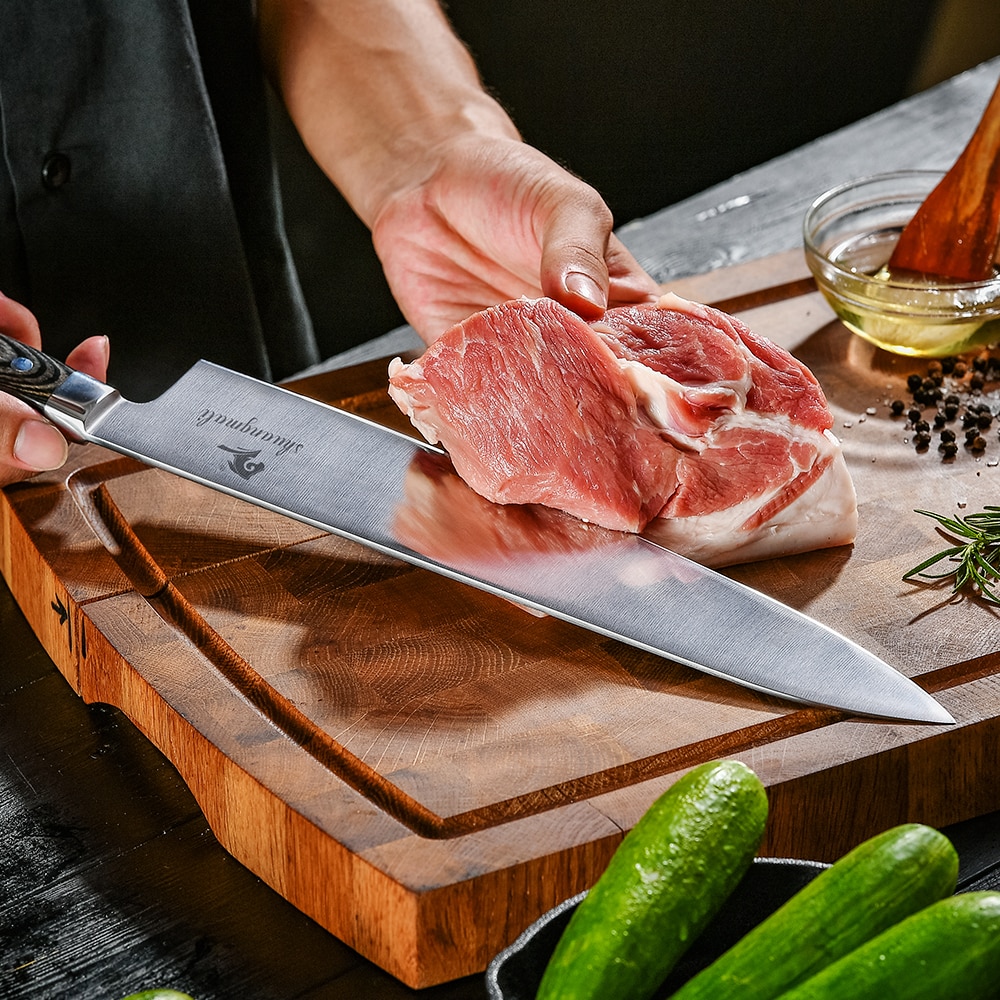 12 zoll Schneiden Gyuto Messer Deutschland 1,4116 Stahl Schneiden Fleisch Küche Messer