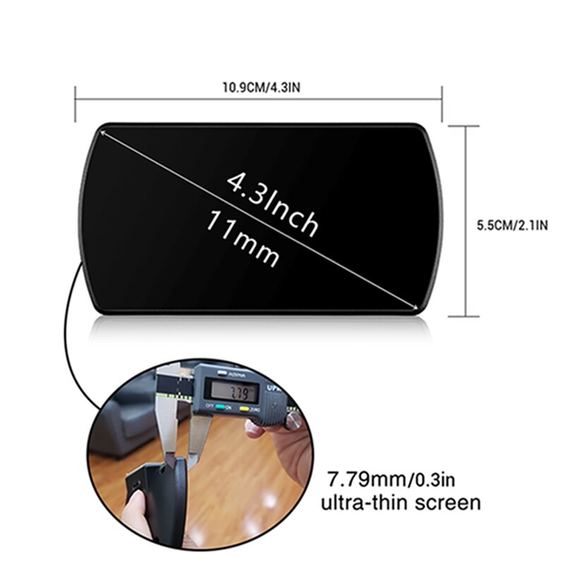 P12 HUD Car Head-Up Display OBD2 Speedometer Digital Car Computer Clear Error Code Overspeed Water Temp Warning Auto Electronics