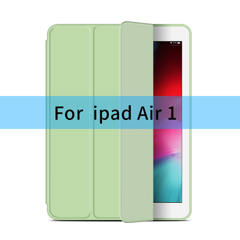 For iPad Air 2 Air 1 Case 9.7 Funda Silicone Soft Back 10.5 Pu Leather Smart Case for iPad mini 1 2 3 4 5 generation Case