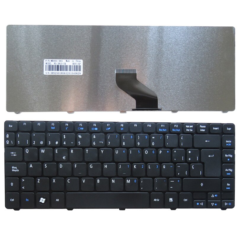 Spanish Laptop keyboard for Acer Aspire 4743G 4349 4352 4560 4560G 4750 4750G 4750Z 4739 4752 4752G 4752Z 4752ZG SP