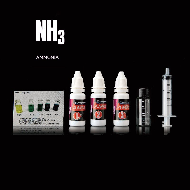 Vastocean Fish Tank Freshwater Marine Test Agent Test Kit: NH3
