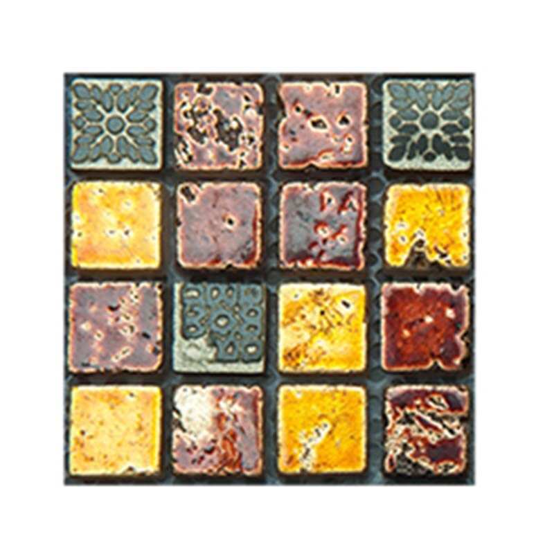 10PCS Wall Sticker Kitchen Backsplash Self-adhesive 3D PVC Mosaic Tile Waterproof DIY Wallpaper Modern Home Decoration: MSC045