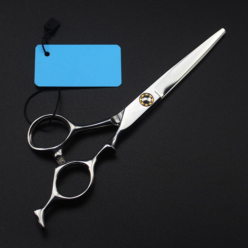 japan 6cr13 steel 6 '' Bearing hair scissors make up cutting barber haircut thinning shears hairdressing scissors: cutting