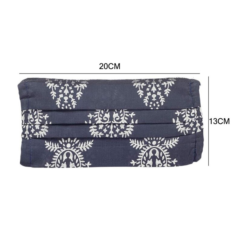 5 Pack Mixed Baumwolle Erwachsenen Wiederverwendbaren Gesicht Schutz Waschbar Outdoor Radfahren Anti-Staub Atmungs Gesicht Protektoren Masque