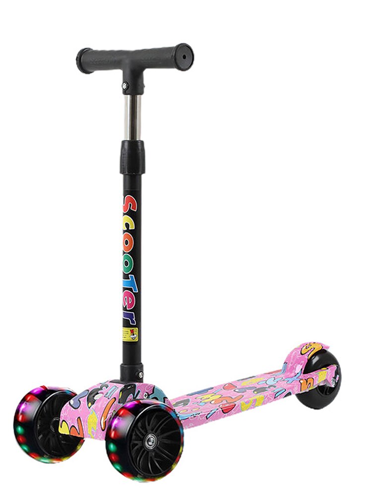 Opvouwbare Scooter Trein Balans Riem 3 Lichtgewicht Wielen Pp Plastic Hoge Carbon Staal Materiaal Draagbare Kinderen Scooter