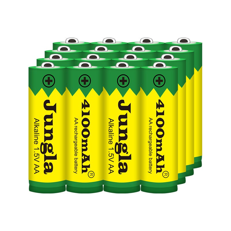 2-20PCS 1.5V AA rechargeable battery AA cell 4100mah for torch toys clock MP3 player replace batteries