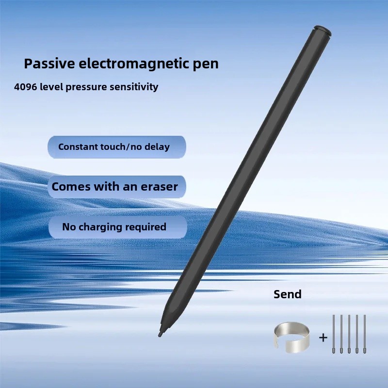 Kindle Scribe Write Touchscreen Stylus Pen Pressure Sensing Handwriting Pen Electromagnetic Pen Mobile Phone Stylus Pen: WHITE