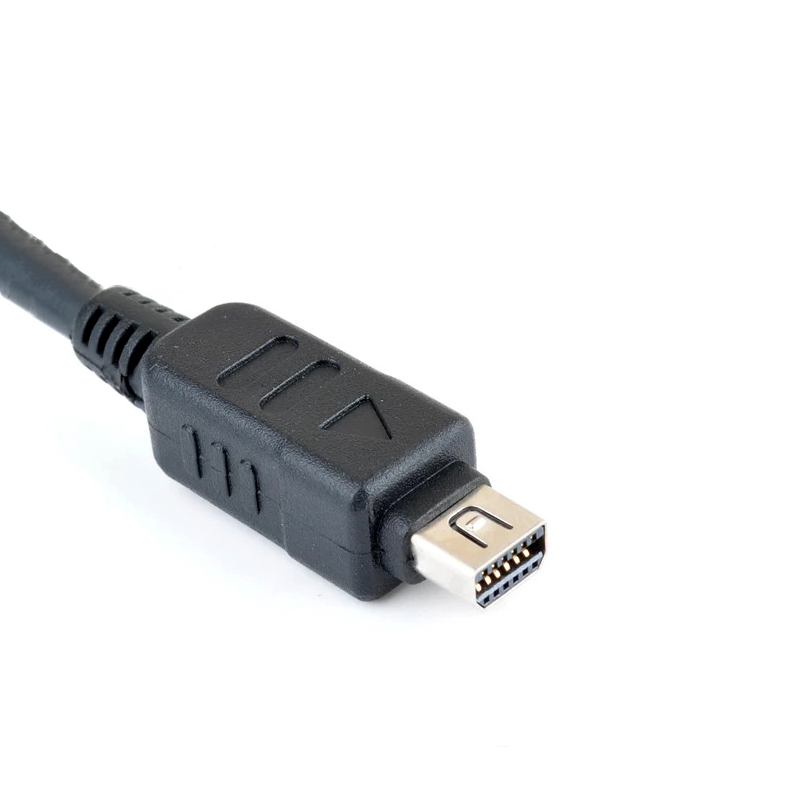 Para cámara Olympus Cable de datos USB CB-USB6 Cable de 12 pines E-PL3 E450 E400 SZ-14 U1070 SZ-31MR OM-D E-M5 TG-1 Cable de cámara Tough3000