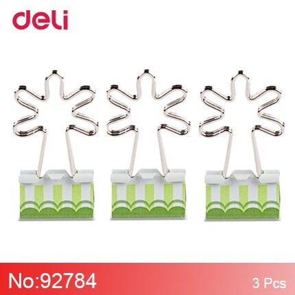 M&G miffy 19/25mm metal binder clips cartoon paper clips supply office clerical clamps Chancellory pinzas: 92784-3