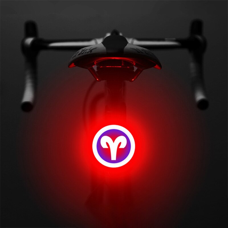 Bicycle Light USB Charge Multi Lighting Modes Led Bike Light Flash Tail Rear Bicycle Lights for Mountains Bike Seatpost: Aries