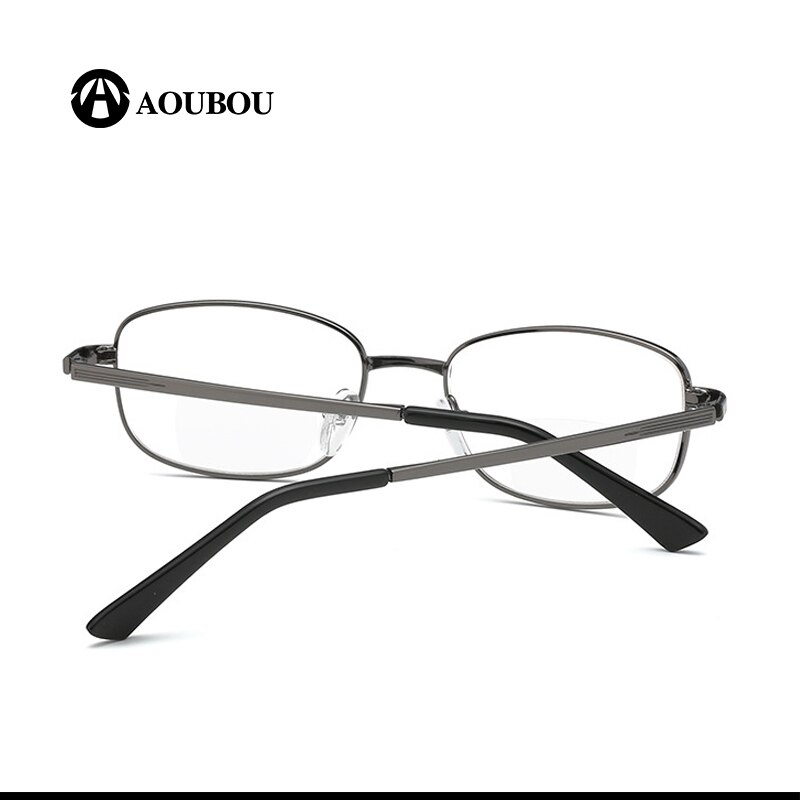 Lunettes de lecture bifocales à Double focalisation, monture complète en métal, loupe pour personnes âgées, pour lire les journaux télécommandés, Anti-éblouissement, gozluk cercevesi bayan gozluk