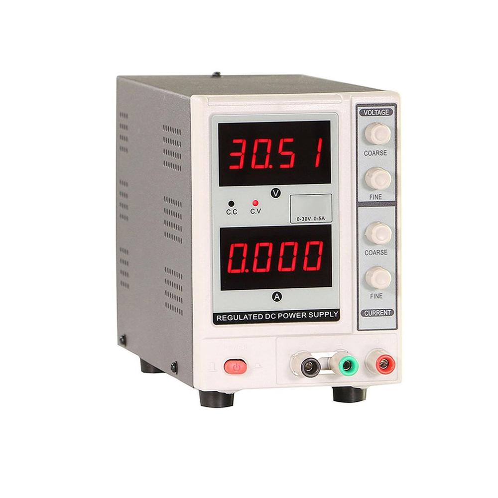 0-30V 5A 4 Cijfers Digitale Verstelbare Gereglementeerde Laboratorium Dc Voeding Voltage Regulator Koperen Kern EM1705F