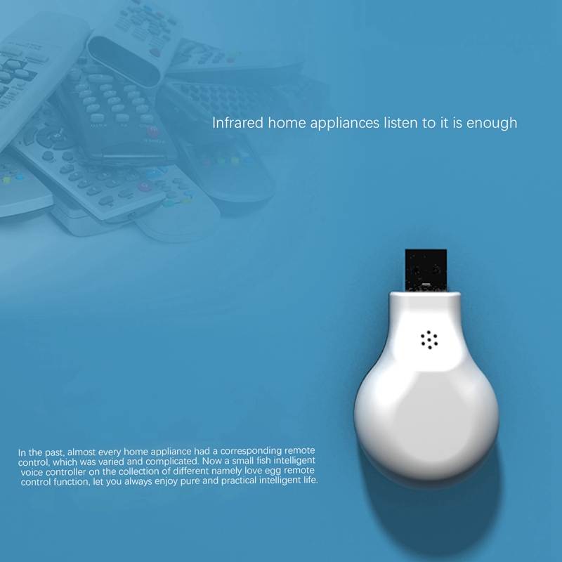 AI Smart Voice Night Light USB Voice Remote Control Light For TV Air Conditioner Bedroom Bedside LED Light