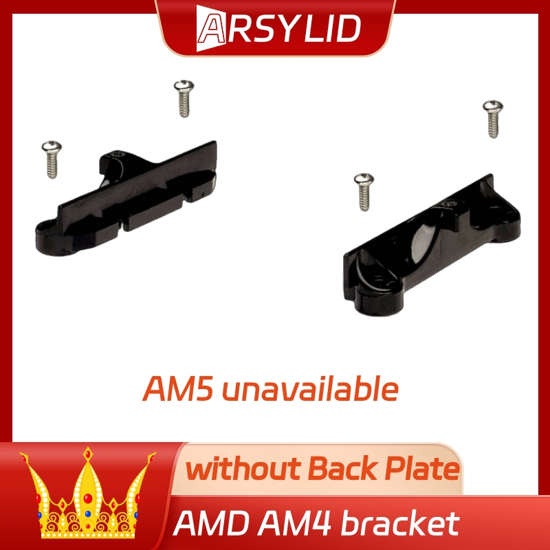 ARSYLID Mounting Bracket for AMD AM4 AM5 Metal Backplane Original Ryzen 7 5800x 5600g Iron: Blue