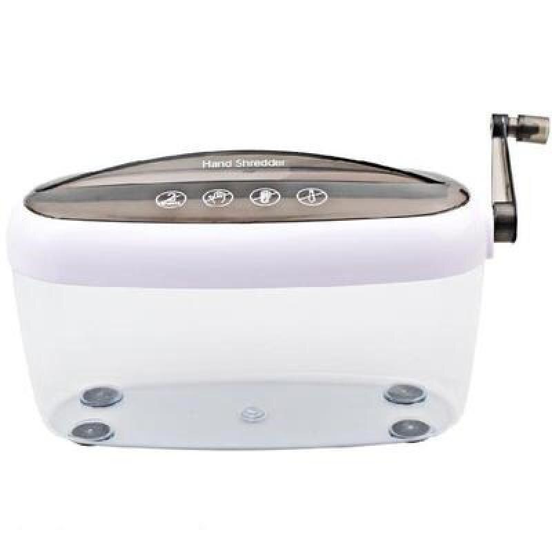 Mini Manual Small Paper Shredder Applicable Desktop Office A4 Paper Household Financial Bills File Hand Shredder