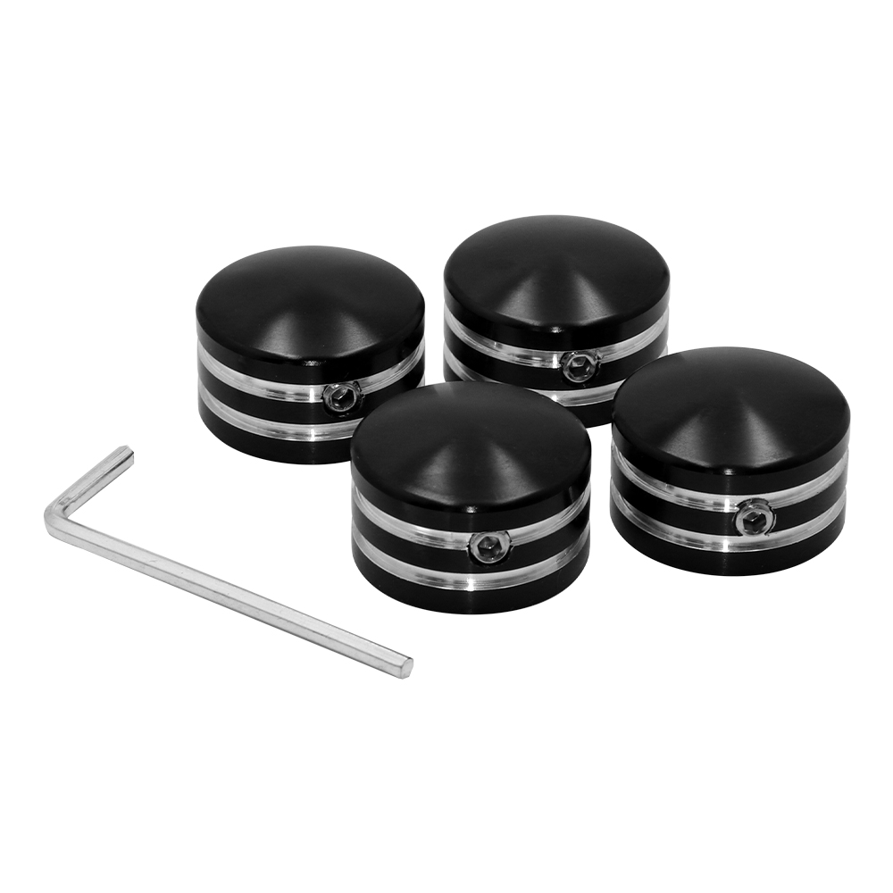 Cubierta de tuerca de perno de cabeza de corona de bujía de motocicleta, cubierta superior de motor para Harley Twin Cam Touring Dyna Sportster XL 883 Softail: Castaño