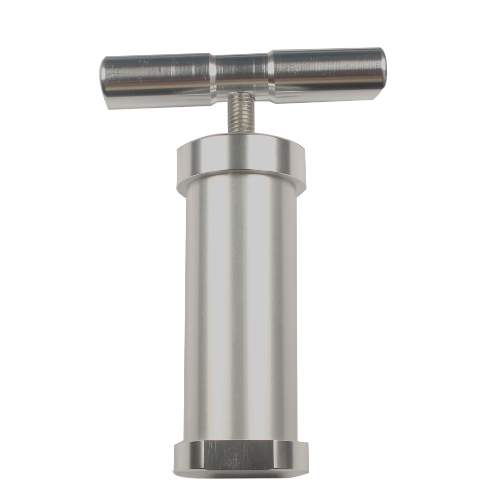 Growsun polen de prensa de 5,5 pulgadas herramienta de Metal de alta resistencia corte giratorio de aluminio para bastoncillos, plantas
