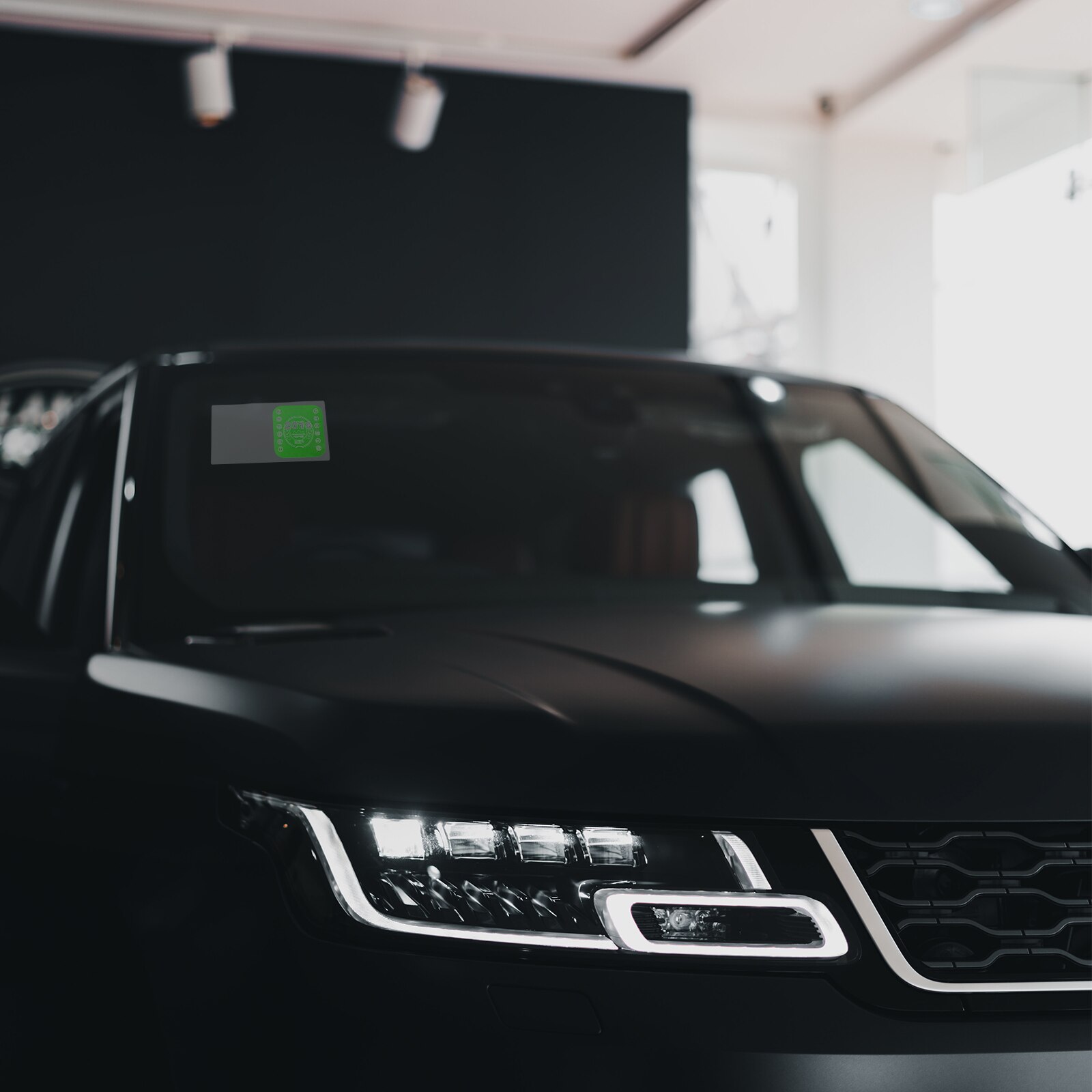 10pcs Adhesive Parking Permit Holder without Number Holder for Car Windshield