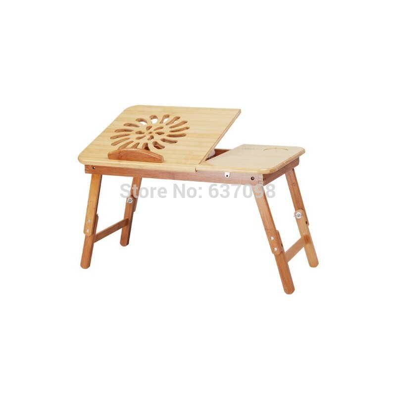 china Computer Desk meihaojia cherry bamboo home laptop table bed folding tables desk