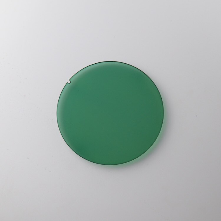 Green Sunglasses Lens Light Color Resin Material EXIA OPTICAL E6 Series