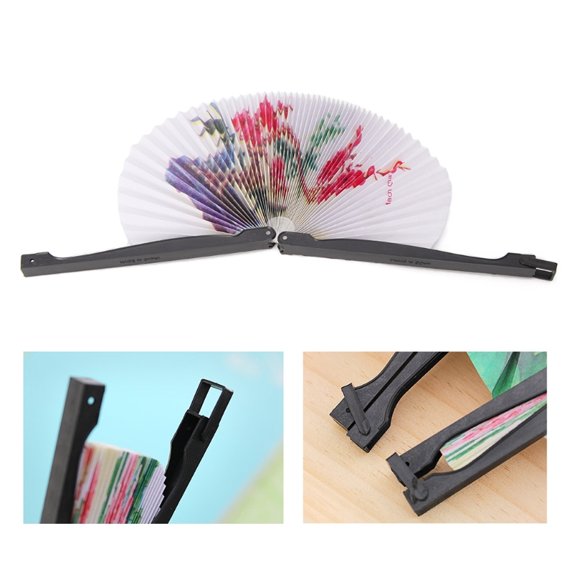 Hand Held Foldable Paper Fan For Children Themed Party Decoration Portable Fan