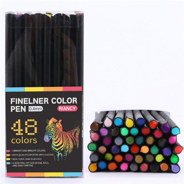 12/24/36/48/60 Colorful Neutral Permanent Gel Pen ... – Grandado