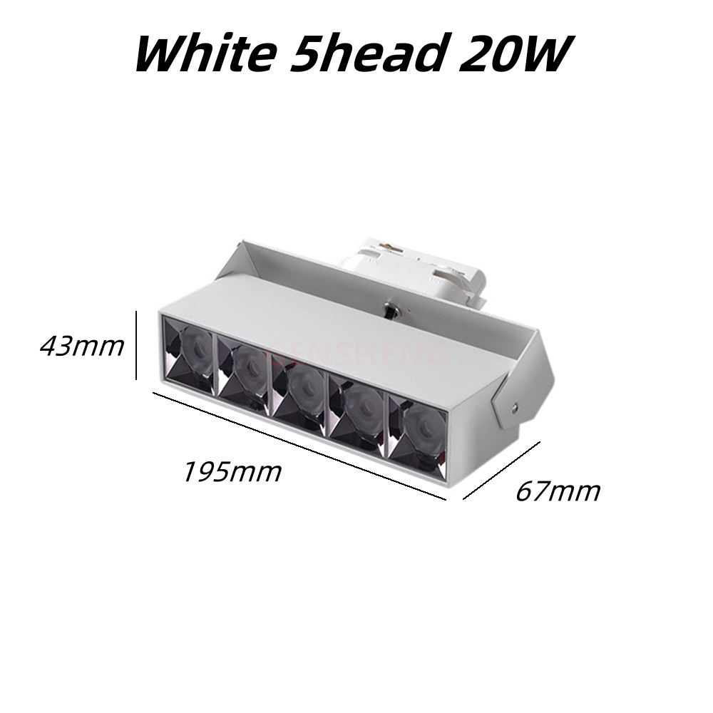 Luzes de Pista LED ajustáveis, Holofotes, Lâmpadas de Teto, Decoração de Casa, Loja Interior, Iluminação, Regulável, 110V, 220V: 7 W / orange / Bege