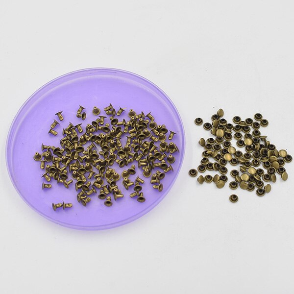 (200pieces/lot) 6mm Clothing rivets. Metal rivets. Clothing & Accessories. Button. Shoes decorative nails.: 200sets