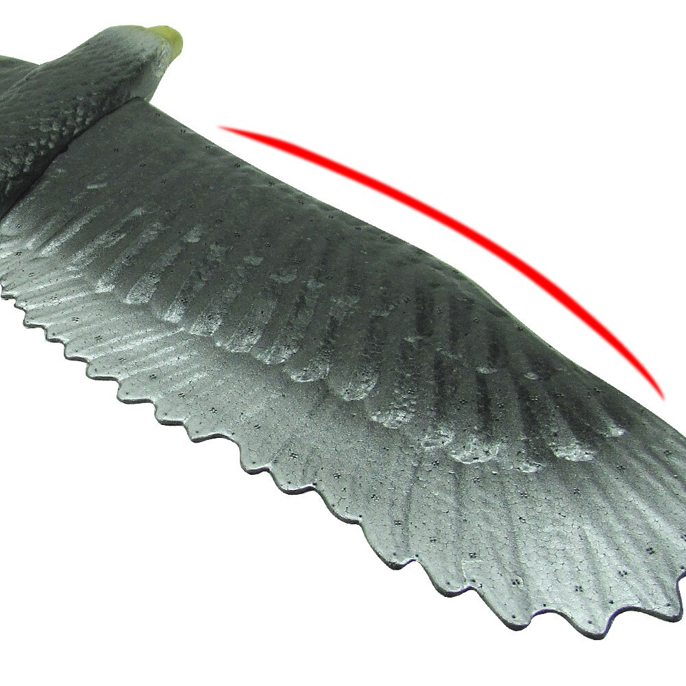 2PC Eagle Model Educational DIY Coating FoamHand Launch Throwing Aircraft Airplane Glider DIY Plane Toy