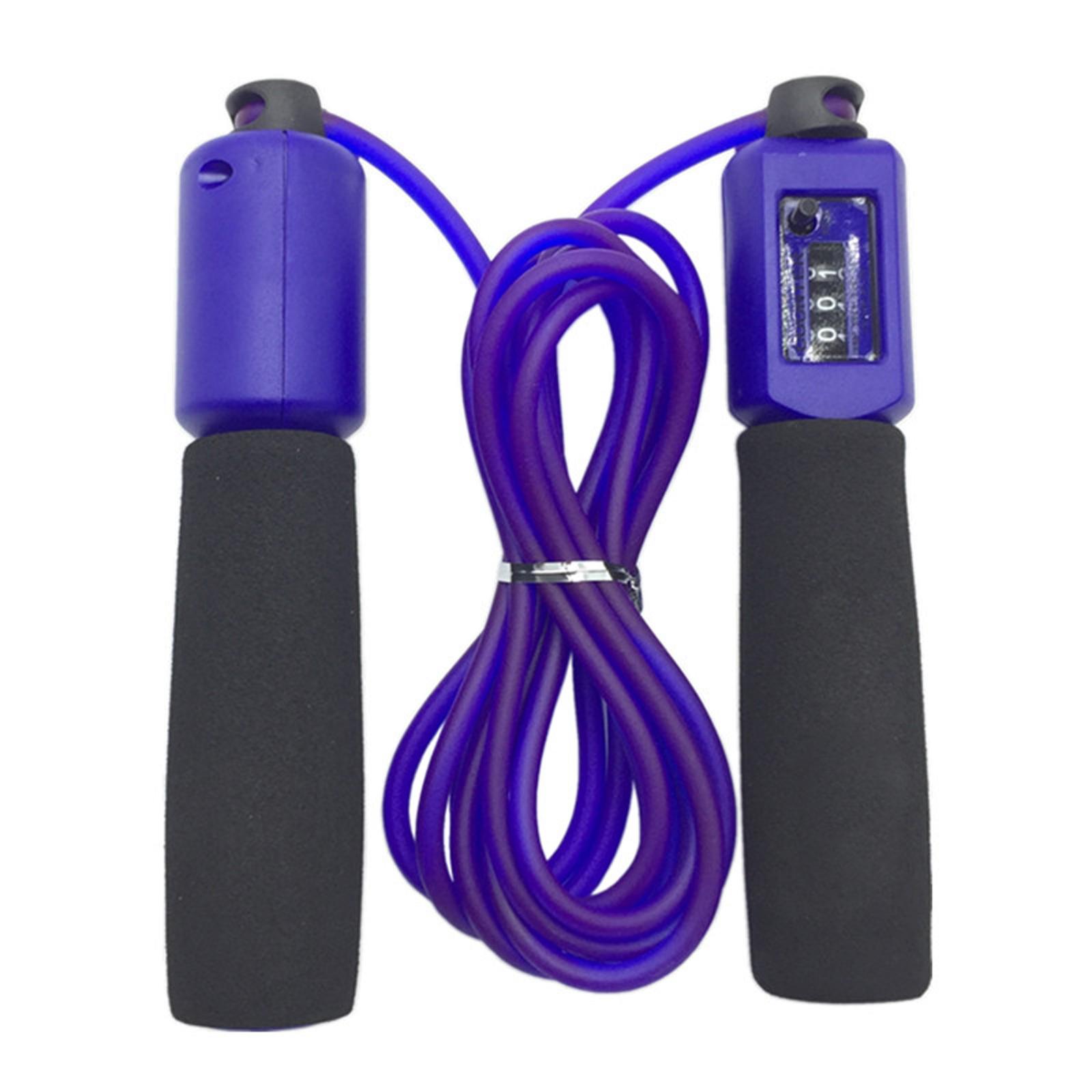 Unisex Counting Jump Rope Skipping Rope for Fitness, Exercise, Workout, MMA, Gym