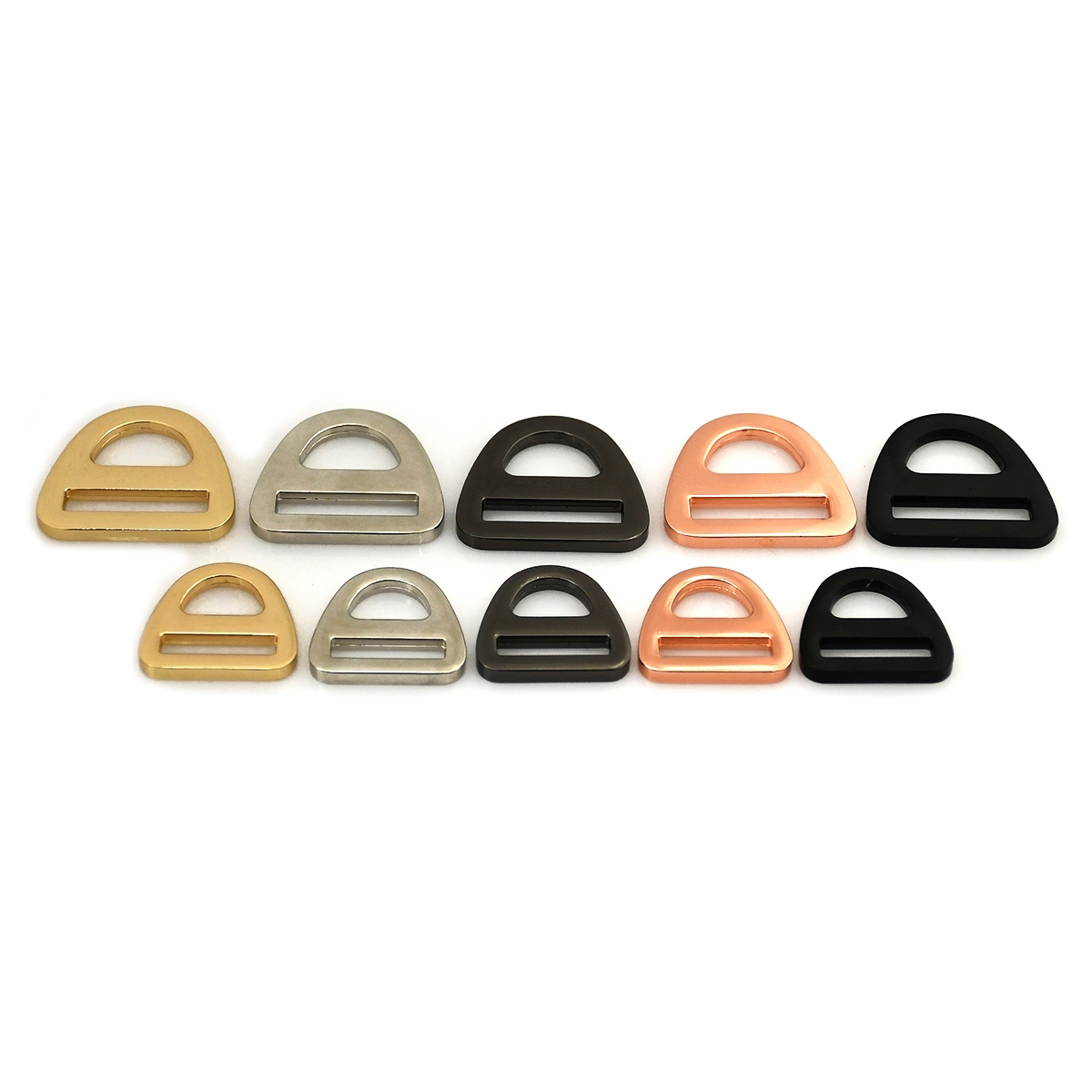 1 stücke Metall Dreieck Ring Schnalle &quot;EINE&quot; bilden Schnalle für Gurtband Leder Handwerk Tasche Gurt Gürtel Bekleidungs gepäck Zubehör