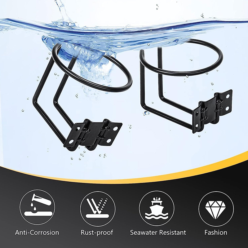 Roestvrijstalen Bootring Beker Drinkhouder Universele Drankhouders Voor Scheepsjachtwagen Rv Auto Aanhangwagen Hardware