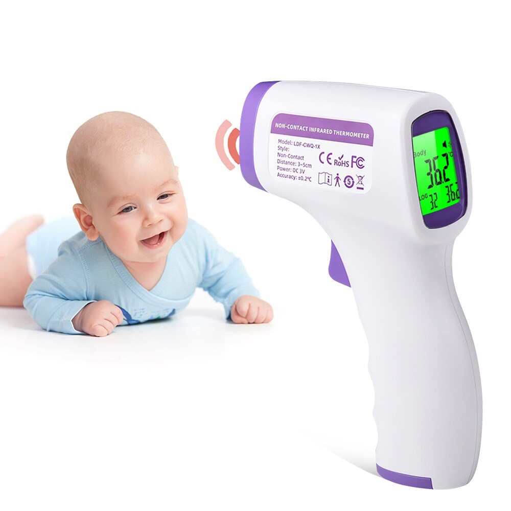 Infrared Thermometer Digital Non-Contact Ear Forehead Temperature Digital Infrared Body termometro infrarrojo infravermelho Kids