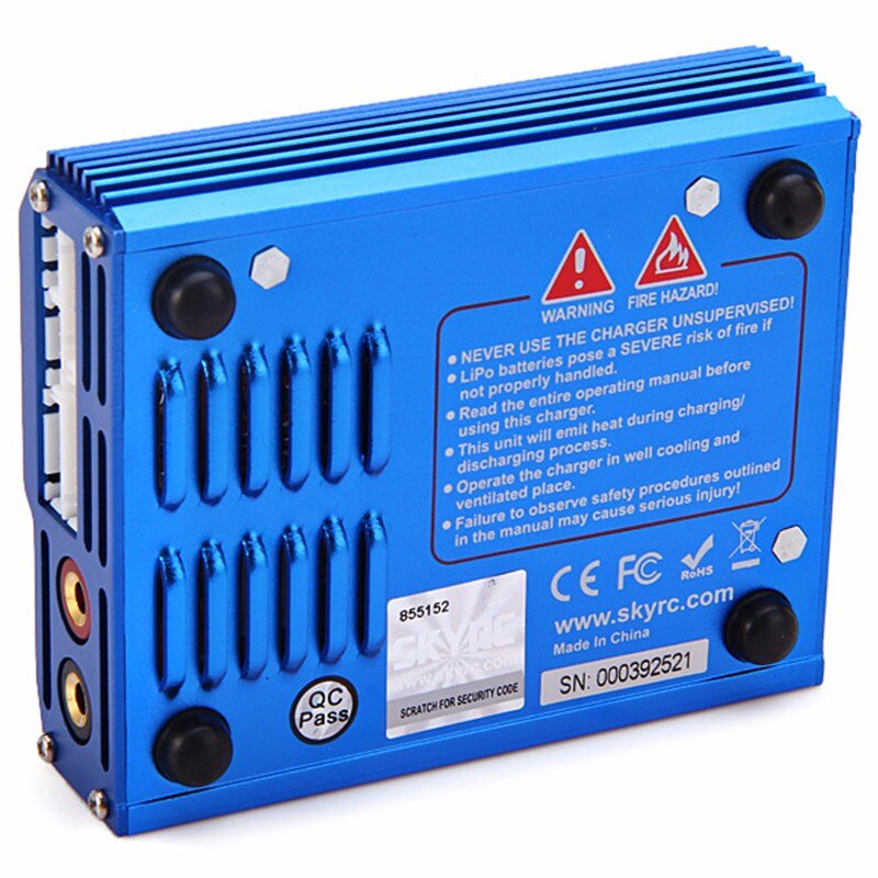 SKYRC iMAX B6 Mini 60W chargeur d'équilibre avec adaptateur 15v 6a pour hélicoptère RC NiMH / NiCd batterie Rechargeable Support PC contrôle