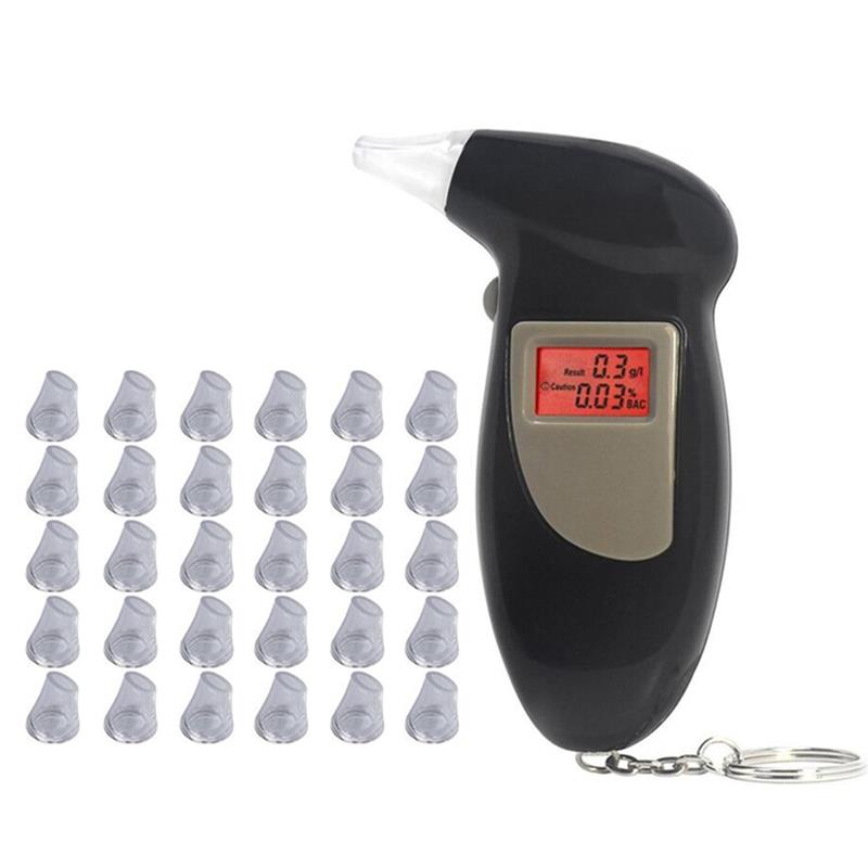 100 Stks/partij Digitale Adem Alcohol Tester Blaastest 'S Mondstukken Blazen Nozzle Voor Sleutelhanger Alcohol Tester Dfdf