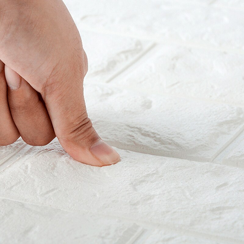 3D Wall Stickers Self Adhesive Foam Brick Room Decor DIY 3D Wallpaper Wall Decor Living Wall Sticker For Kids Room