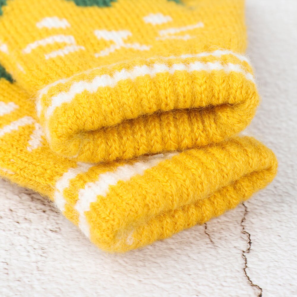 Child Kids Winter Gloves Baby Girls Boys Gloves Kids Winter Warm Thick Knitted Gloves Magic Mittens