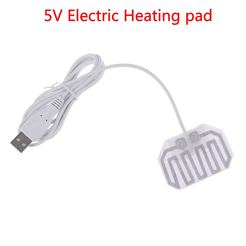 1pc usb 5v vinter utomhus termiska varma vantar värmare för motorcykel handskar pad handskar uppvärmda dynor elvärmeelement: 1pc 5.5 x 4cm