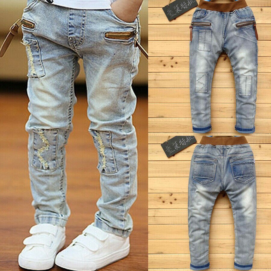 niños jeans denim para niño ropa Pantalones Niño ropa Pantalones vaqueros pantalones chicos