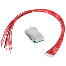 1pc Li-ion Batteries 10S 36V 37V 15A batterie au Lithium BMS PCB PCM adapté pour vélo électrique Ebike 63x32x10mm