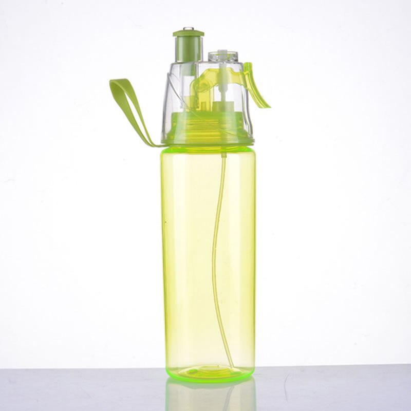 Obr 600 Ml Buitensporten Fles Outdoor Reizen Fietsen Water Drinken Flessen Eiwit Shaker Draagbare Grote Capaciteit Drinken Gereedschap: Green