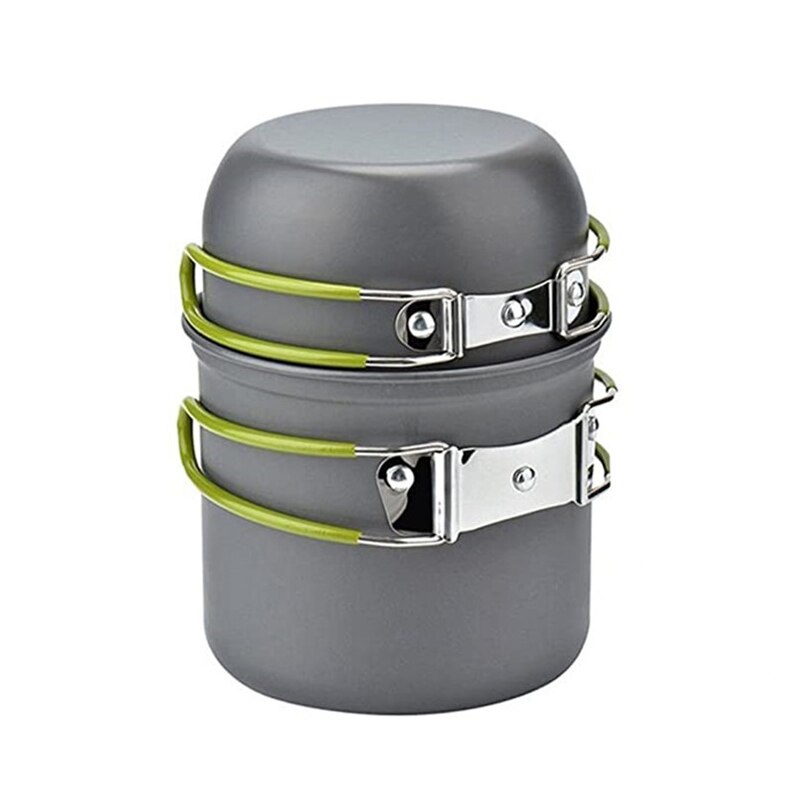 Ultralight Camping Cookware Kitchen Utensils Hiking Picnic Backpacking Camping Equipment Bowler Pot 1-2persons