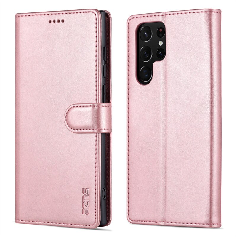 Per Samsung Galaxy S22 s 22Ultra S22ULTRA 5G SM-S908U1 s22 S 22 Plus + custodia Coque Book portafoglio porta carte di credito custodia per fondina