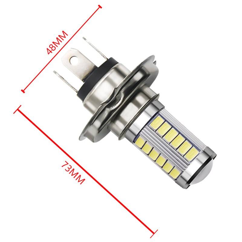 1Pc H4 LED Lampe Auto Scheinwerfer 33 SMD 5630 5730 Glühbirne Auto Automobil Nebel Licht