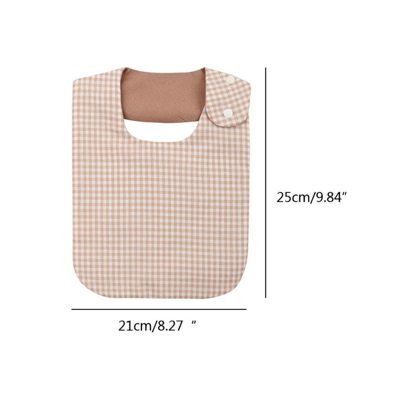 Asciugamano Saliva in cotone con bavaglino impermeabile per bambina