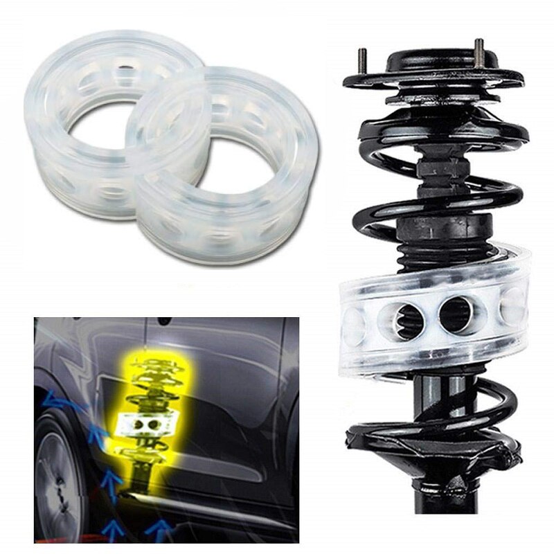 A / b / c / d / e / f type bil støtdemper pute gummi bil støtdemper bil spiralfjær kraftpute buffer gjennomsiktig