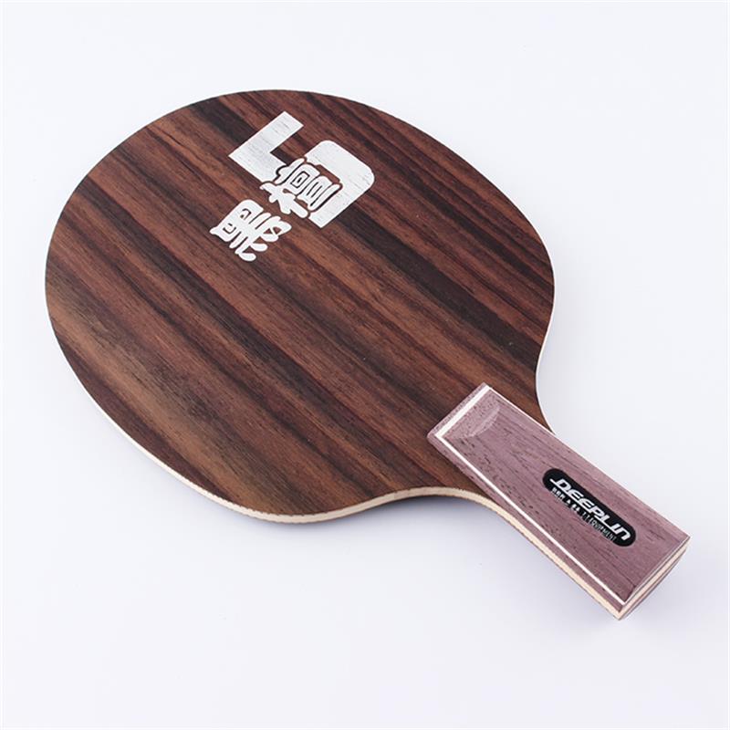 Original Deeplin Ebony 5 Ebony 7 Table Tennis Blade Table Tennis Racket Offensive Arc Ping Pong Blade: Ebony 5 short