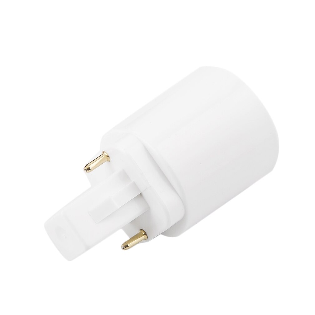 G24 - E27 Retardant PBT Socket Base Screw LED Lamp Halogen Light Bulb Adapter Converter 2 Pin