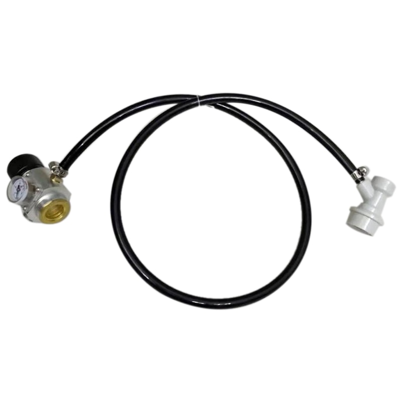 Soda CO2 Mini Gas Regulator Gas Line Corny Cornelius Keg Charger Ball Lock: Default Title